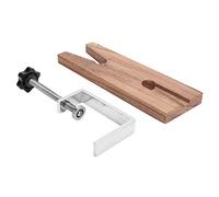 Xiuganpo Jeweler Wooden Bench Pin Clamp, Professional Workbench Tool for Jewelry Making and Processing, for Craft Materials