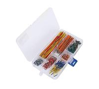 Xiuganpo Jumper Wire Colorful Breadboard Lines for Fast Circuit Testing, 560Pcs U-Shaped Pin Expansion Kit for Electronic Projects, Aluminum + Copper Material, Computers/Instruments/Digital Cameras
