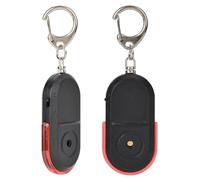 Xiuganpo Key Locator with Anti-Lost Alarm and Whistle Sound with LED Light to Easily Locate the Wallet, Green (Red)