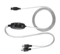 Xiuganpo Keyboard Music Cable USB MIDI to USB Converter Music Editing Line for PC Recording Dub Other Instruments with Keyboard