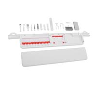 Xiuganpo Keyboard Wrist Rest with Kit, Ergonomic Design 22 in 1 Multifunctional Electronic Tools, Compact Portable for Keyboard Lenses Charging Ports, Compatible