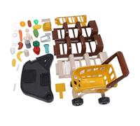 Xiuganpo Kids Grocery Store Playset with Working Scanner and Cash Register