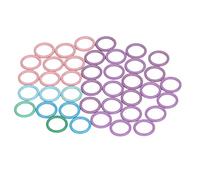 Xiuganpo Knock Markings, Bright Colors Around 40PCs Fine Work Crochet Marker Metal for