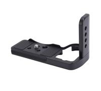 Xiuganpo L Bracket Arrow Storage Case Plate, Aluminum Alloy | Compatible for ZV-E10II, Arrow Storage Case design, 1/4in and 3/8in holes, Silicone pad, Smooth edges
