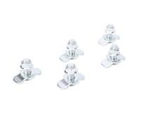Xiuganpo L Track Double Lug -Thread Screw Pin, M10 X 30 Mm Setting Setting L Track Double Lug -Therstift for RV (Silver)