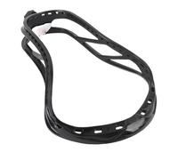 Xiuganpo Lacrosse Head, Unstrung LacrosseHead, High Strength Lacrosse Stick Head Replacement for Competition Sports Training, Easy Ball Handling, Impact Proof Performance (Black)