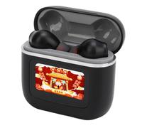 Xiuganpo Language Translator Earbuds Bluetooth 5.3 with ANC Noise Cancelling for Real-Time Conversations Black 2 Units