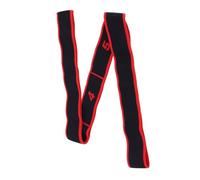 Xiuganpo Latin Dance Elastic Belt for Yoga, Master Body Weight Shifting Pilates Strap with 8 Loops (Red)