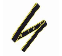 Xiuganpo Latin Dance Elastic Belt for Yoga, Master Body Weight Shifting Pilates Strap with 8 Loops (Yellow)