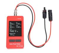 Xiuganpo LCD Display Solar Panel Tester, MPPT Photovoltaic Multimeter Watt Meter Smart Portable Tool for Solar PV Panel Testing and Data Analysis, Tester MPPT Meter