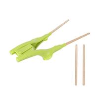 Xiuganpo Learning Auxiliary Chopsticks, Recovery Training Chopsticks, Non-Slip Easy to Use Plastic for Disabled, Eating Helper for Eating Aid
