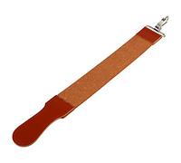 Xiuganpo Leather Strop Barber Straight Knife Sharpener Belt for Professional Home Use Genuine Leather Durable Stylish for Straight Razors Chisels Coarse Fine Sides