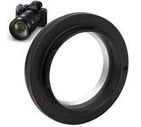Xiuganpo Lens Adapter Ring Converter High Precision for M39/L39 Lens Manual Focus and Exposure for NEX Camera Black Aluminum Alloy 2.28" X 2.28" X 0.55" Suitable for Photography Lovers