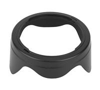 Xiuganpo Lens Hood Durable Mount for EW-73D EF-S 18-135mm F3.5-5.6 IS USM Lenses, Black Plastic Camera Lens Hood for Outdoor Photography