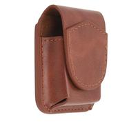 Xiuganpo Lighter Case Bag, Lighter Anti -scratch Forge Soft Buckle to Travel to Travel (Brown)