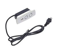 Xiuganpo Lying Remote Control, 2 Button 5 PIN Lying Control Hand Workers -saving Wear Resistant Professional for Couch for Sofa