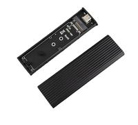 Xiuganpo M.2 NGFF SSD Enclosure Durable Aluminum Alloy Case with UASP Acceleration Protocol for Fast SSD Speeds for Computer Accessories