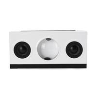 Xiuganpo Magnetic Fluid Bluetooth Speaker with Enhanced Bass and Alarm Clock Functionality for Party Settings with LED Effects (White)