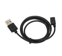 Xiuganpo Magnetic USB Charging Cable Stable Voltage Regulation for Durable for Travelers Black PVC ABS Material