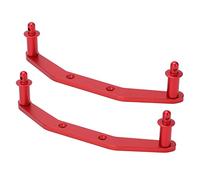 Xiuganpo Metal Front Rear Shell Column for Slash 4x4 1/10 RC Car, (Red)