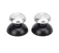 Xiuganpo Metal Thumbsticks Replacement Enhanced Control for Edge Pro Controllers, Set of 6 for Precise Gaming Experience (Silver)