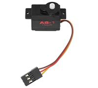 Xiuganpo Micro Servo for Axial SCX24 1/24 7.4V, RC Steering Gear Low Noise Low Power Consumption, Plastic Gear Compatible with AS1 Small Servo
