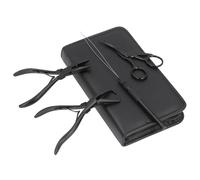 Xiuganpo Microlink Tool Kit Hair Extension Tools with Pliers & Scissors, Time-Saving Microlinks Hair Extensions Kit for Efficient Application (Black)