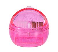 Xiuganpo Mini Nail Cleaning Brush Set Dual Head Portable Polishing Tool for Home and Professional Use Made of Durable ABS Material 5cm