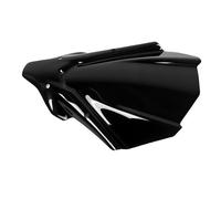 Xiuganpo Motorcycle Windshields Windscreen for MT 07 2021 2024, Black Air Deflector with Airflow Design, ABS Aluminum Sport Touring Screen Replacement, Wind Baffle for Enhanced Comfort