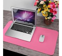 Xiuganpo Mouse Pad, Mouse Pad, Felt Table Dark Gray/Light Gray/Pink/Brown Desktop for Gaming Notebook PC Laptop (Pink)