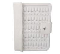 Xiuganpo Nail Display Book, Nail Art Book with White Fake Tips, Sturdy No Glue Design, Easy Insertion & Removal, Professional 150 Colors Nail Color Display Book for Home DIY Salon