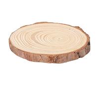 Xiuganpo Natural Pine Wood Slices Round Logs, 5 Sizes for Crafts (4 9~10cm)