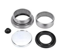 Xiuganpo Needle Roller Bearing Kit for 206 Rear Axle 1998-2012 | 2 Complete Kits for Both Sides, Metal Dust Covers, Hardened Steel Bearings, Oil-Proof Rubber Seals, KS55905, KS55902