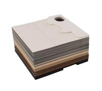 Xiuganpo Notapad of The Paper Paper Castle, Toy Fun Pretty Colors Decoration for The 3D Art Home Strong Stickers Reusable for The Table