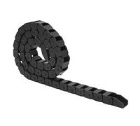 Xiuganpo Nylon Cable Chain, Reinforced PA66 Material Low Noise Stable Structure Wire Carrier, Cable Chain with End Connector for and Oil Pipe Protection for CNC Machines Electronic