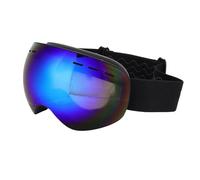 Xiuganpo OTG Ski Goggles with Polarized Lens, Extra Comfort | Windproof design, lightweight TPU frame, anti-fog feature, suitable for skiing, snowboarding, includes storage bag
