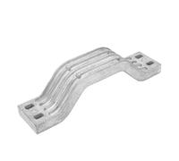 Xiuganpo Outboard Transom Bracket Anode, Aluminium Alloy Boat Motor Anode with Efficient Anti Damage Design, Transom Support Plate for Outboard 115 150 200 225 250 300 Horsepower