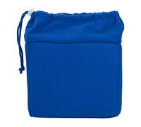 Xiuganpo Padded Camera Bag, Shockproof Case with Drawstring for DSLR Camera, Nylon Material, 20x18x10cm (Dark Blue)