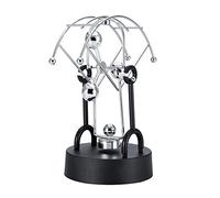 Xiuganpo Perpetual Motion Desk Toy Kinetic Art Sculpture Physics Science Educational Gadget with Metal Frame for Home Office Decor Gift