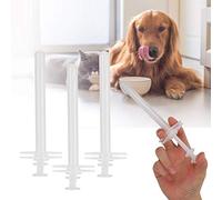 Xiuganpo Pet Medicine Feeder Convenient Easy to Carry for Cats and Dogs, 3Pcs Small Dog Feeding Tool for Feeding Medications, 5.9x2x0.6in