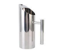 Xiuganpo Pitcher, Boat Denigration Overflowing to the Test of the Pichet 304 Drink in Stainless Steel for Cocktail (Silver)