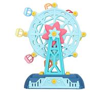 Xiuganpo Plastic Ferris Wheel DIY Building Toy Improves Logical Thinking Hand-Eye Coordination for Kids Over 3 Years Safe for Kids Random Color Assemble Fun Time