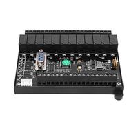 Xiuganpo PLC Control Board, Programmable Controller Relay Module DC24V FX1N-24MR with Analog Input Output for Industrial Automation