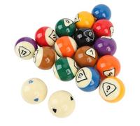 Xiuganpo Pool Ball Set, 16 Regulation Billiard Balls 2.25in Resin for Professional Home Game