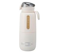 Xiuganpo Portable Bottle Warmer for Travel, 300ml Cordless Water Warmer with 15000mAh Rechargeable Battery, Fast Heating Milk for Baby, Adjustable Temperature 37℃ 55℃, USB C Baby