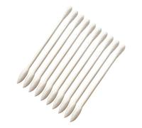 Xiuganpo Portable Double Ended Cotton Swabs for Makeup Removal, 100 Pack Soft Cotton Buds for Travel, Individually Wrapped Swabs for Personal Care