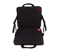 Xiuganpo Portable Heated Cushion, Foldable Memory Foam Heating Pad with Back Pocket, Heating Pad for Power Bank, 3 Adjustable Heat Settings for Stadium Camping Office Outdoor