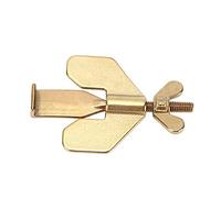 Xiuganpo Portable Home Security Locker Travel Door Lock Anti Thief Easy Install for Hotel and Apartment, Material, for Student and Traveler (Gold)