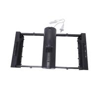 Xiuganpo Portable Mini Laundry Dryer Convenient Foldable Electric Drying Machine for Travel RV Apartment, Remote Control, Protective Purple Light, for Garments, PPCloth Material (Gray)