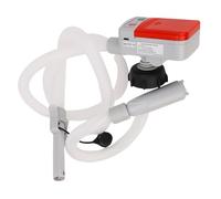 Xiuganpo Portable Oil Pump Battery and USB Type C Powered Automatic Stop Fuel Transfer Pump with 51in Discharge Hose for Home and Emergency Situations